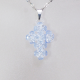 Small Cross - Urielle-Silver Chain - 2
